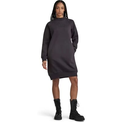 Vestido sudadera Mock Raglan - G-Star RAW - Gris - Mujer S Vestido sudadera Mock Raglan - G-Star RAW - Gris - Mujer S
