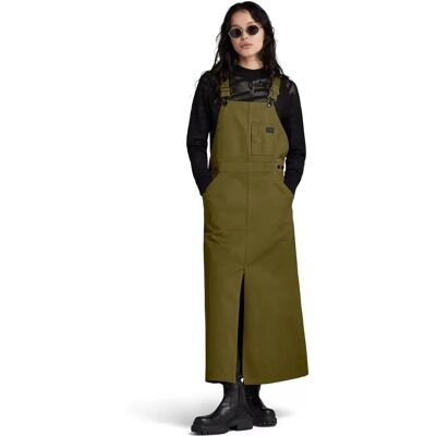 Robe Dungaree sans manches G-Star verte D24247-C900-C744 Robe Dungaree sans manches G-Star verte D24247-C900-C744