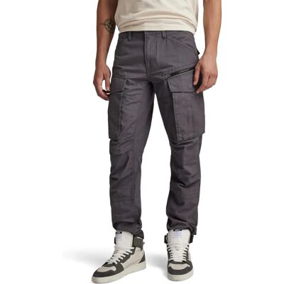 G-Star Rovic Zip 3D Pantalons Cargo Tapered (D02190) - Pantalons Cargo Tapered Réguliers (D02190-D213) gris asphalte G-Star Rovic Zip 3D Pantalons Cargo Tapered (D02190) - Pantalons Cargo Tapered Réguliers (D02190-D213) gris asphalte