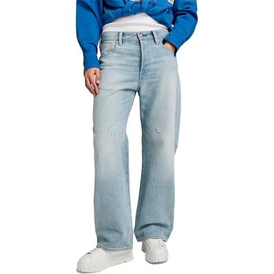 Jeans Bowey 3D Boyfriend Ankle G-Star RAW - Bleu clair - Femme 32-34 Jeans Bowey 3D Boyfriend Ankle G-Star RAW - Bleu clair - Femme 32-34