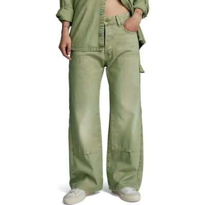 G-Star RAW Bowey 3D Carpenter Loose Jeans - Green - Women - Jeans G-Star RAW Bowey 3D Carpenter Loose Jeans - Green - Women - Jeans