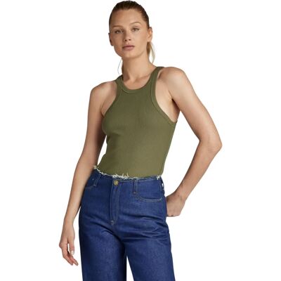 G-Star RAW Włoska Armia Ultra Slim Tank Top - Zielony - Kobiety XXL - Tank Top G-Star RAW Włoska Armia Ultra Slim Tank Top - Zielony - Kobiety XXL - Tank Top