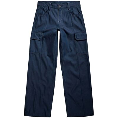 G-Star RAW Judee Cargo Jeans taille basse ample - Bleu foncé - Femmes 26-28 G-Star RAW Judee Cargo Jeans taille basse ample - Bleu foncé - Femmes 26-28