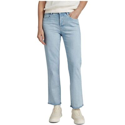 Jeans droits raccourcis G-Star RAW Strace - Bleu clair - Femmes Jeans droits raccourcis G-Star RAW Strace - Bleu clair - Femmes