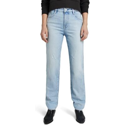 Jeans Viktoria High Straight de G-Star RAW - Bleu clair - Femmes 29-32 Jeans Viktoria High Straight de G-Star RAW - Bleu clair - Femmes 29-32