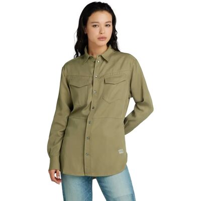 Koszula Tunic G-Star Raw dla kobiet - Zielony Lyocell - Rozmiar XL Koszula Tunic G-Star Raw dla kobiet - Zielony Lyocell - Rozmiar XL