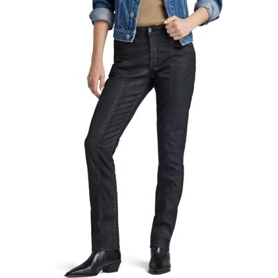 Pantalones G-Star RAW Skinny Alta - Negro - Mujer Pantalones G-Star RAW Skinny Alta - Negro - Mujer