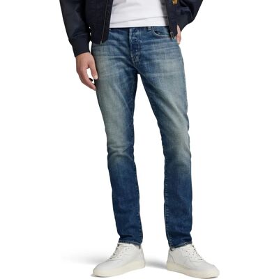 G-Star 3301 Slim Jeans - usé dans l'érosion G-Star 3301 Slim Jeans - usé dans l'érosion