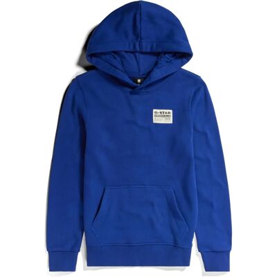 G-Star RAW Sweat à Capuche Enfant Bleu Moyen G-Star RAW Sweat à Capuche Enfant Bleu Moyen