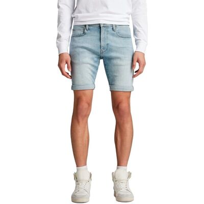 G-Star 3301 Slim Short - Fit Denim Shorts (D10481) sonnengebleicht saru blau G-Star 3301 Slim Short - Fit Denim Shorts (D10481) sonnengebleicht saru blau