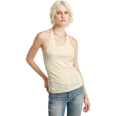 G-Star D24652-4107-G286 Wąski zbierany z organicznej bawełny - Top bez rękawów G-Star D24652-4107-G286 Wąski zbierany z organicznej bawełny - Top bez rękawów