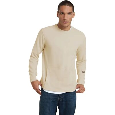 G-Star D24680-D562-1603 Luźna Bluza z Organicznej Bawełny - Casual G-Star D24680-D562-1603 Luźna Bluza z Organicznej Bawełny - Casual