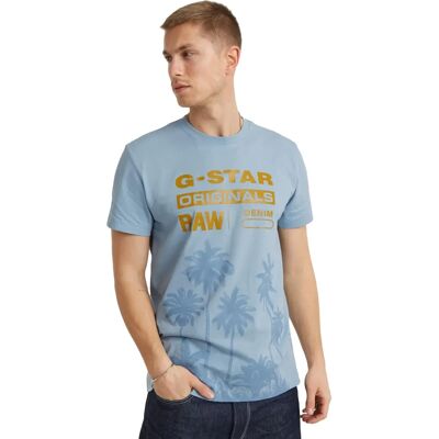 G-Star D24681-336-6481 Palm Originals T-shirt - Ekologisk Bomull G-Star D24681-336-6481 Palm Originals T-shirt - Ekologisk Bomull