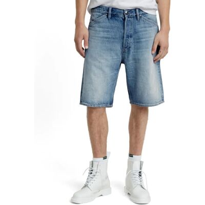 G-Star Denim Loose Shorts (D24443) - solblekt blå donau G-Star Denim Loose Shorts (D24443) - solblekt blå donau