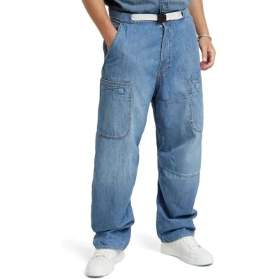 G-Star Travail 3D Avslappnade Jeans (D24958) blekt thames G-Star Travail 3D Avslappnade Jeans (D24958) blekt thames