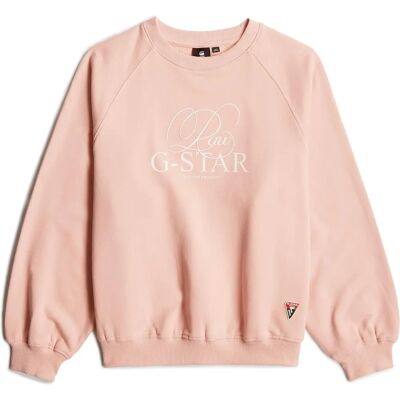 Pull pour enfants G-Star RAW Raglan ample - Rose - filles 158 - Pull Pull pour enfants G-Star RAW Raglan ample - Rose - filles 158 - Pull