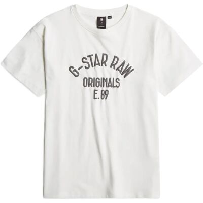 G-Star RAW Kids Losse T-Shirt - Wit - Meisje 164 - T-Shirt G-Star RAW Kids Losse T-Shirt - Wit - Meisje 164 - T-Shirt