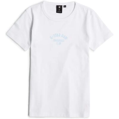 G-Star RAW T-Shirt Enfant Slim - Blanc - Filles 152 - T-Shirt G-Star RAW T-Shirt Enfant Slim - Blanc - Filles 152 - T-Shirt