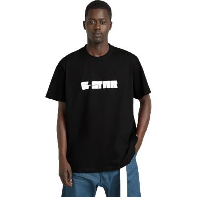 T-shirt Unisexe G-Star Raw Graphic Script - Noir - T-Shirt T-shirt Unisexe G-Star Raw Graphic Script - Noir - T-Shirt