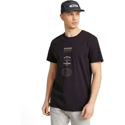 G-Star D25083-C506-6484 T-shirt casual in cotone biologico - T-shirt G-Star D25083-C506-6484 T-shirt casual in cotone biologico - T-shirt