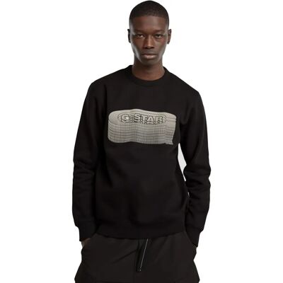 G-Star D25099-D733-6484 Sweatshirt en Coton Biologique - Sweatshirt G-Star D25099-D733-6484 Sweatshirt en Coton Biologique - Sweatshirt