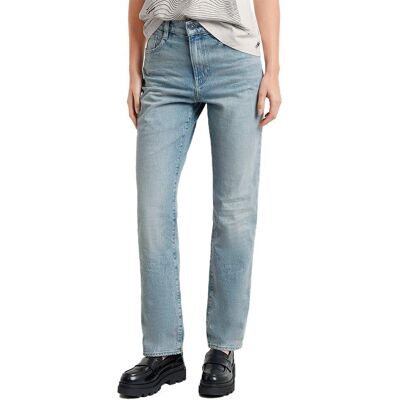 G-Star Viktoria Droite Haute Bleue Jean - Jean G-Star Viktoria Droite Haute Bleue Jean - Jean
