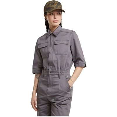G-Star D24588-D766-1468 Décontracté Gris Coton Combinaison - Jumpsuit G-Star D24588-D766-1468 Décontracté Gris Coton Combinaison - Jumpsuit