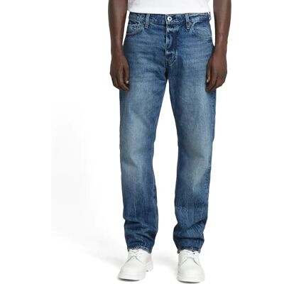 G-Star Dakota Regular Straight Jeans (D23691) - marbre bleu décoloré G-Star Dakota Regular Straight Jeans (D23691) - marbre bleu décoloré