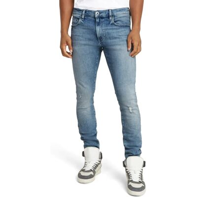 G-Star Revend FWD Skinny Fit Jeans - Jeans (D20071) antique décoloré déchiré icecap G-Star Revend FWD Skinny Fit Jeans - Jeans (D20071) antique décoloré déchiré icecap
