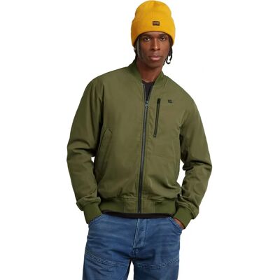 G-Star D25508-D517-B230 Zielona Casual Recyklingowany Poliester Kurtka - Kurtka G-Star D25508-D517-B230 Zielona Casual Recyklingowany Poliester Kurtka - Kurtka