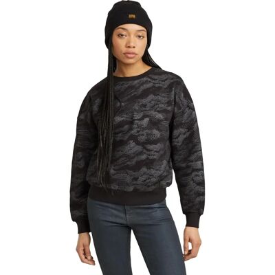 G-Star D25169-D865-G900 Sweatshirt - Coton Biologique Noir G-Star D25169-D865-G900 Sweatshirt - Coton Biologique Noir