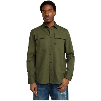 G-Star D23583-C895-G779 Chemise Décontractée en Coton à Manches Longues G-Star D23583-C895-G779 Chemise Décontractée en Coton à Manches Longues