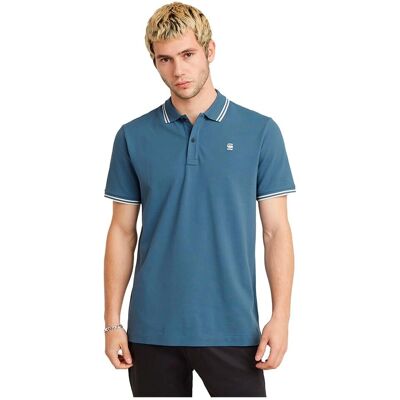 G-Star Dunda slim bleu polo - Polo G-Star Dunda slim bleu polo - Polo