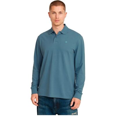 G-Star Dunda Core Chemise Polo en Coton Biologique - Casual G-Star Dunda Core Chemise Polo en Coton Biologique - Casual
