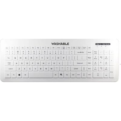 Baaske Medical 2012015 Weiße Hygienetastatur - Tastatur Baaske Medical 2012015 Weiße Hygienetastatur - Tastatur