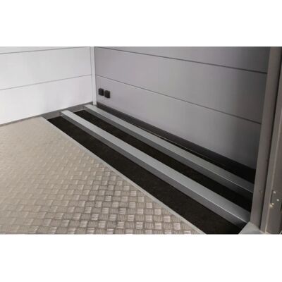 Telluria - 2121 - Silber - Aluminium-Bodenplatte Telluria - 2121 - Silber - Aluminium-Bodenplatte