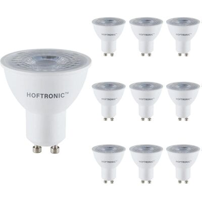 HOFTRONIC GU10 LED-Reflektor - 4,5W 345 lumen - 38° - 4000K - Vervangt 50W HOFTRONIC GU10 LED-Reflektor - 4,5W 345 lumen - 38° - 4000K - Vervangt 50W