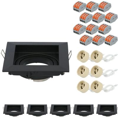 HOFTRONIC HOFTRONIC Altos Inbouw LED Spots - Zwart - Binnen HOFTRONIC HOFTRONIC Altos Inbouw LED Spots - Zwart - Binnen