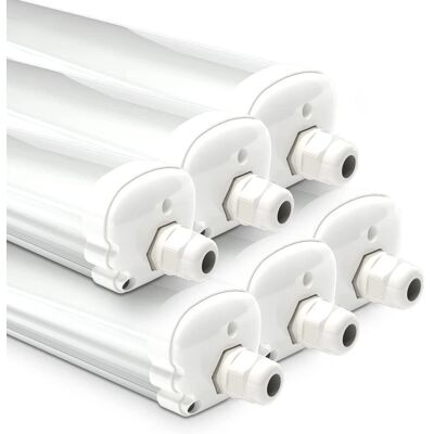 HOFTRONIC Waterdichte LED Lamp 150cm - 48W, Daglicht Wit HOFTRONIC Waterdichte LED Lamp 150cm - 48W, Daglicht Wit