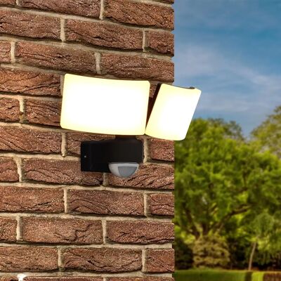 HOFTRONIC Luton - LED Floodlight - Warm Wit - IP65 Waterdicht - 3300 lumen HOFTRONIC Luton - LED Floodlight - Warm Wit - IP65 Waterdicht - 3300 lumen