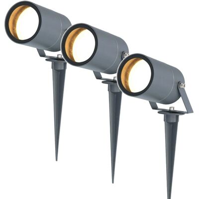 HOFTRONIC Spikey dimmbare LED-Erdspießstrahler - Wasserdicht IP65, Aluminium HOFTRONIC Spikey dimmbare LED-Erdspießstrahler - Wasserdicht IP65, Aluminium