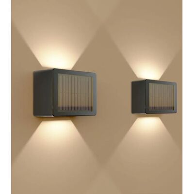 HOFTRONIC Louis Zonne-energie Wandlamp Kubus - Tuinverlichting HOFTRONIC Louis Zonne-energie Wandlamp Kubus - Tuinverlichting