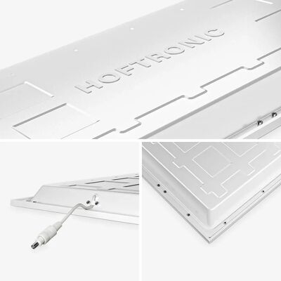 HOFTRONIC 6x LED Panel - 60x60 cm - 36W - 4860lm - 4000K - Flimmerfrei - UGR22 - 5 Jahre Garantie HOFTRONIC 6x LED Panel - 60x60 cm - 36W - 4860lm - 4000K - Flimmerfrei - UGR22 - 5 Jahre Garantie