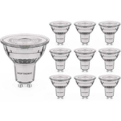 HOFTRONIC GU10 LED Spot - 4W - 345 Lumen - Warm Wit - Dimbaar - Vervangt 50W HOFTRONIC GU10 LED Spot - 4W - 345 Lumen - Warm Wit - Dimbaar - Vervangt 50W
