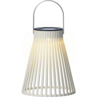 Lumineo Weiße Kunststoff Solar-Taschenlampe - Taschenlampe Lumineo Weiße Kunststoff Solar-Taschenlampe - Taschenlampe