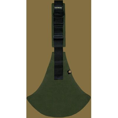 Wildride Baby Carrier - Army Green - Ergonomic, Cotton & Nylon Wildride Baby Carrier - Army Green - Ergonomic, Cotton & Nylon