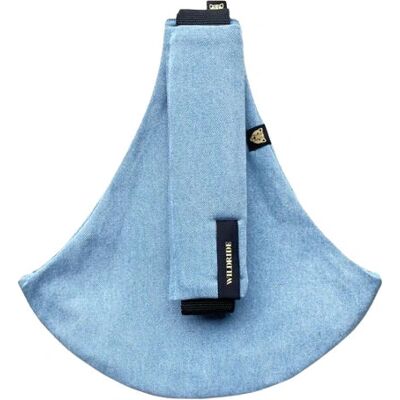 Porte-bébé Wildride Denim - Ergonomique pour 9 mois à 4 ans - Publicité Porte-bébé Wildride Denim - Ergonomique pour 9 mois à 4 ans - Publicité