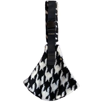 Porta-bebè Wildride - Teddy Houndstooth - Taglia Unica - Ergonomico & Elegante Porta-bebè Wildride - Teddy Houndstooth - Taglia Unica - Ergonomico & Elegante