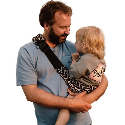 Wildride Baby Carrier - Feathers - One Size - Baby Carrier for Kids 9-48 Months Wildride Baby Carrier - Feathers - One Size - Baby Carrier for Kids 9-48 Months