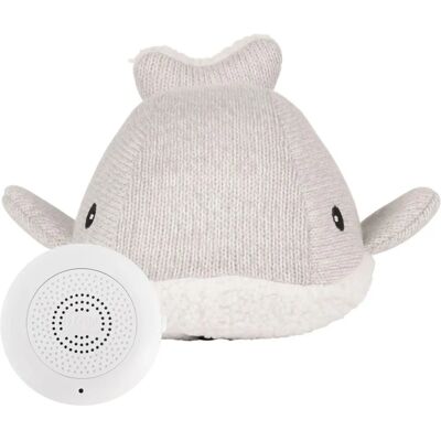 FLOW Moby Gris Peluche Bruit Blanc - Détente Bébé FLOW Moby Gris Peluche Bruit Blanc - Détente Bébé